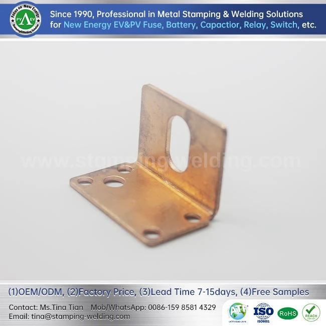 L-shaped Contact Knife Of Photovoltaic Fuse