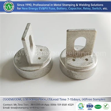 Cylindrisk kontakthætte til PV-sikring