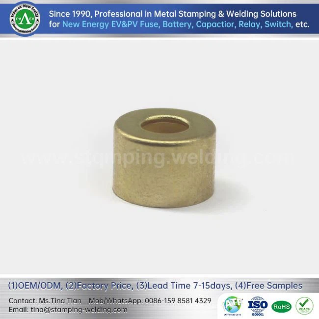 Solenergi -fotovoltaisk inverter sikring messing cap