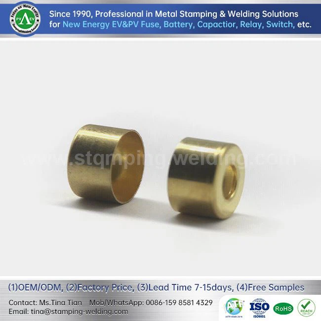 Solar Power Photovoltaic Inverter Fuse Brass Caps