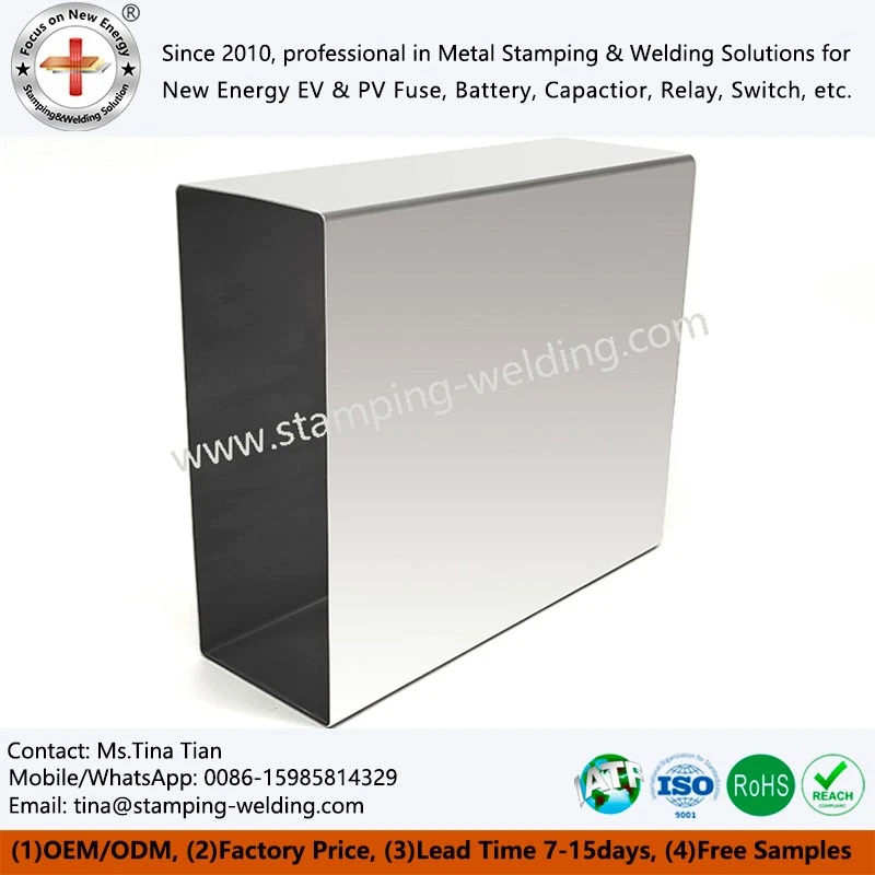 Aluminum deep drawing stamping battery case
