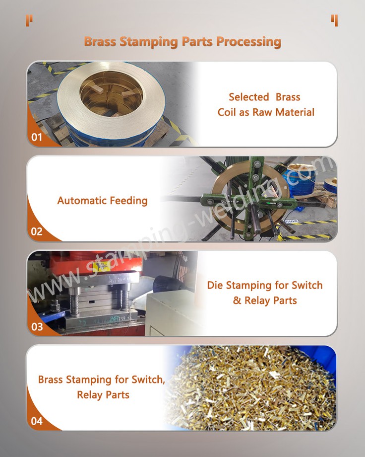 Brass Stamping Parts Processing Brass Stamping Parts Processing
