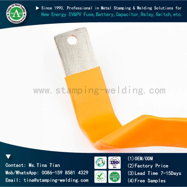Nickel-covered Dip Insulated Busbar