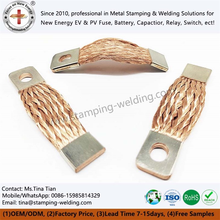 Flexible Copper Busbar Laminated Foils Connector